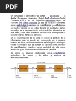 Conversor Analogico - Digital