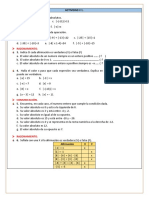 Actividad Matematicas