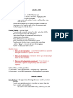 Genetics Notes:: A Pair of Factors (Alleles) Is Separated