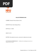 Análisis de La Estrategia de Precio en Instituciones de Salud