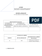 Protocolo de Enfermeria Ingreso Paciente