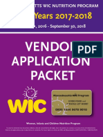 2017 2018 Vendor Application Packet