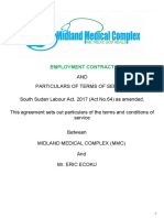 Contract of Employment - MMC