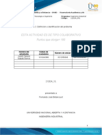 Fase 2 - Definición e Identificación Del Problema