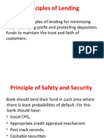 Principles of Lending