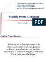  Materia Prima