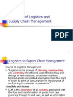 Overview of Logistics and Supply Chain Management