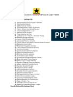 Lista Completa Legislativas 2021