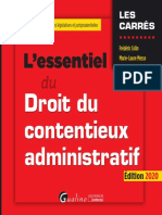 L'essentiel: Droit Du Contentieux Administratif