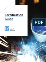 LR Weld Certification Guide v1.3 Subscribe