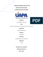 Psicologia Del Desarrollo - Semana 8