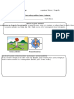 Guia de Repaso N1 Los Puentos Cardinales Cuarto Basico