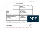 Note: कृपया E-Payment रसीद की दो कॉपियां print कर एक कॉपी form के साथ सम्बंधित फैकल्टी में जमा करवाएं एवं दूसरी कॉपी अपने पास रखें।