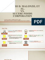 ALAG - Malonzo, Et Al. v. Sucere Foods