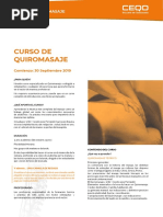 Curso Quiromasaje