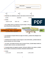 Mates 2º ESO - T4 y 5 Decimales y Proporcionalidad Edelvives