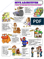 Possessive Adjectives Pictures