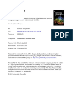 Elastic Electronic Vibrational and Optical Properties of Filled Skutterudite Compound SrRu4As12 2020