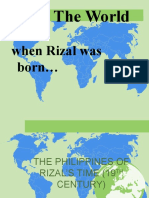 The World: When Rizal Was Born