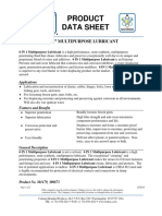 Product Data Sheet: 6 IN 1 Multipurpose Lubricant