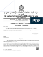 Prevention of Terrorism (De-Radicalization From Holding Violent Extremist Religious Ideology) Regulations No. 1 of 2021