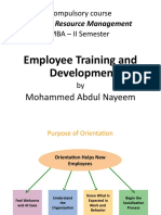 08 Training and Development