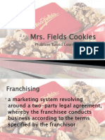 PBE - Mrs Fields Cookies PBL