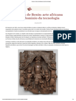 Bronzes de Benin Arte Africana Com Domínio Da Tecnologia