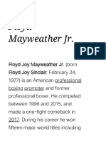 Floyd Mayweather Jr.