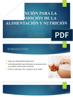 Atención para La Promoción de La Alimentación y