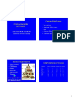 Food Analysis BTFT302IU Content of This Lecture: - Aim - Aim