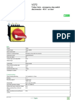 Product Data Sheet: Tesys Vario - Emergency Stop Switch Disconnector - 40 A - On Door