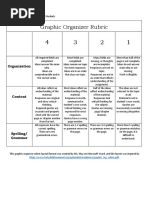 Graphic Organizer Rubric