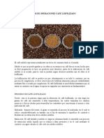 Liofilización Del Café