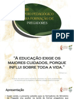 Apoio Pedagógico Pregadores 01 - A Pedagogia de Jesus Na Formação de Pregadores