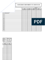 Formato Cronograma de Mantenimiento