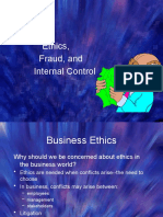 Ethics, Fraud & Internal Control