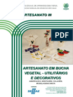 Artesanato em Bucha Vegetal Utilitários e Decorativos