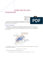 Sem 5 - Aplicaciones de Plano Tangente