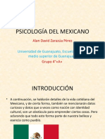 Psicología Del Mexicano 