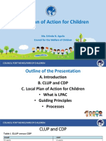 Local Plan of Action For Children - Lee Aguila