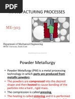 Week 07 (Powder Metallurgy)