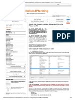 Toolbox4Planning - How To Get Resource Loading Histogram - S Curve in Primavera P6