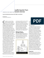 Test Methods To Qualify Quarter-Turn Valves For Low Emissions Service