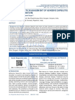 Physiotherapeutic Management of Adhesive Capsulitis: A Review of Literature