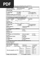 Formulario de Nivel de Categorización Ambiental