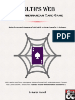 Lolth'S Web: A Menzoberranzan Card Game