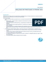 Getting Started With Stm32Cubewl For Stm32Wl Series: User Manual