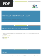 2.ukuran Pemusatan Data