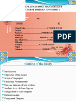 Web Based Inventory Management System in DBU